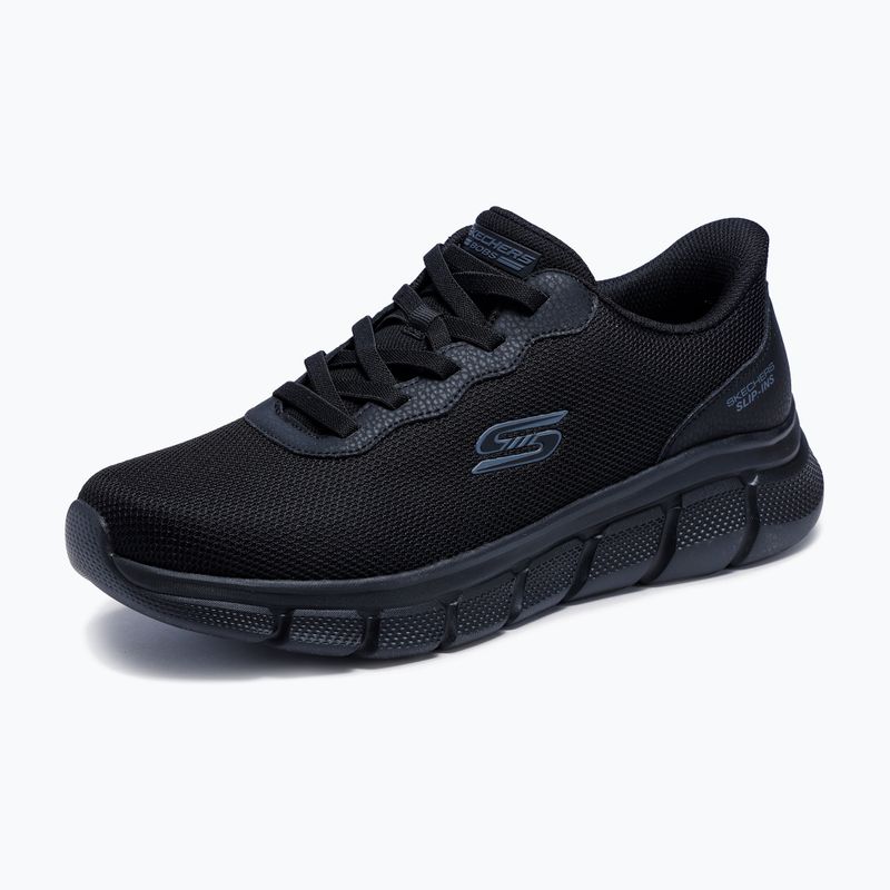 Herren Schuhe SKECHERS Bobs B Flex Glacial Edge black 4