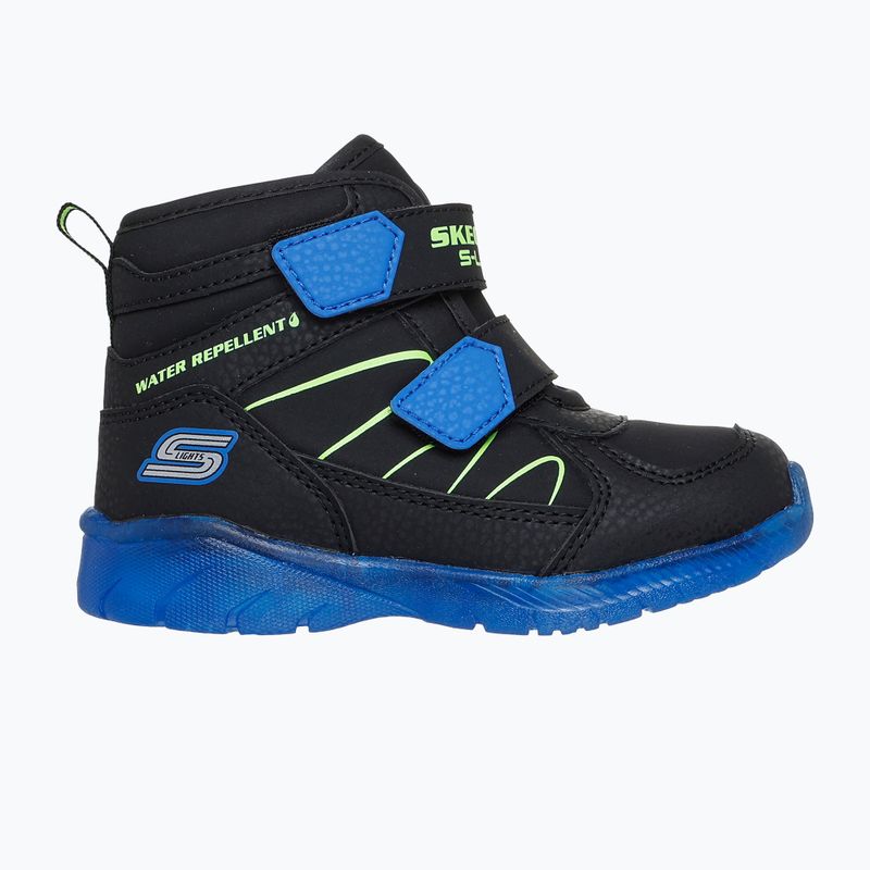 Kinder-Schuhe SKECHERS Illumi-Brights Splash Beams schwarz/blau/lime 10