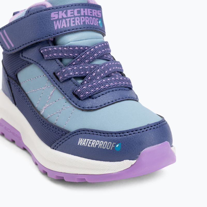 Kinder Schuhe SKECHERS Storm Blazer Artic Mass navy/lila 7