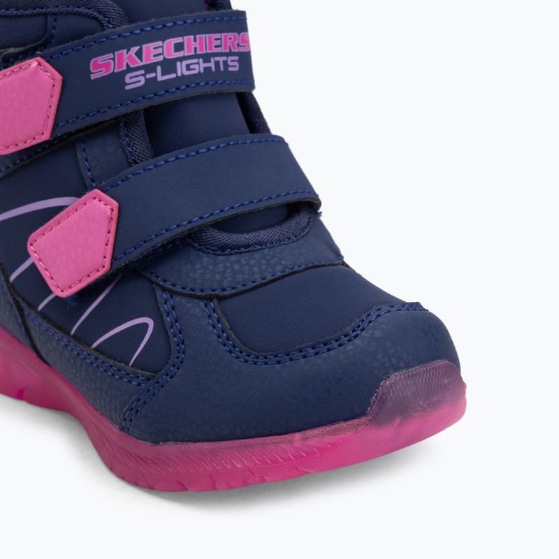 Kinder Schuhe SKECHERS Illumi-Brights Polar Steppers navy/multi 7