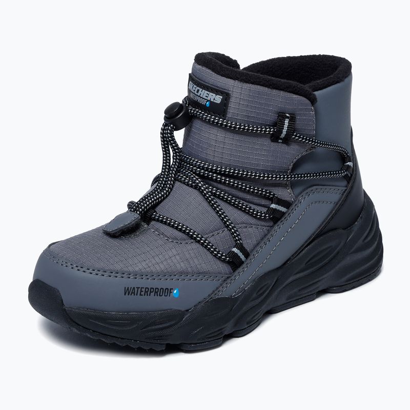 Kinder-Winterstiefel SKECHERS Turbo Tread Storm Glider gray 4