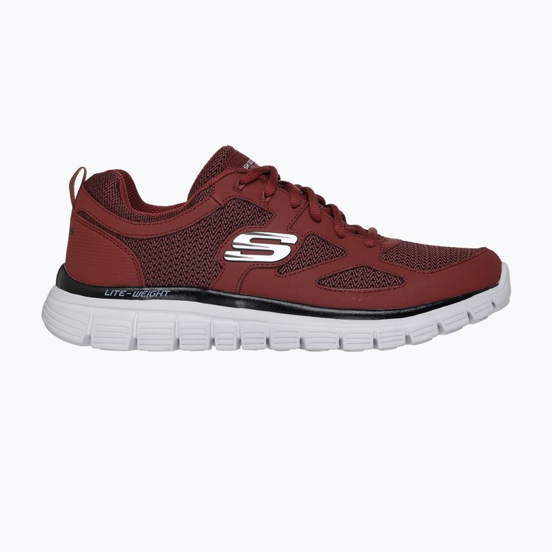 Herren Schuhe SKECHERS Burns Agoura Burgunder 2