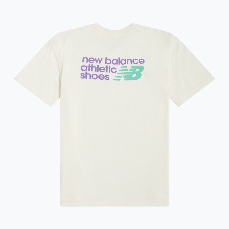 Kinder-Shirt New Balance Athletics Relaxed Premium Graphic Tee sea salt 2
