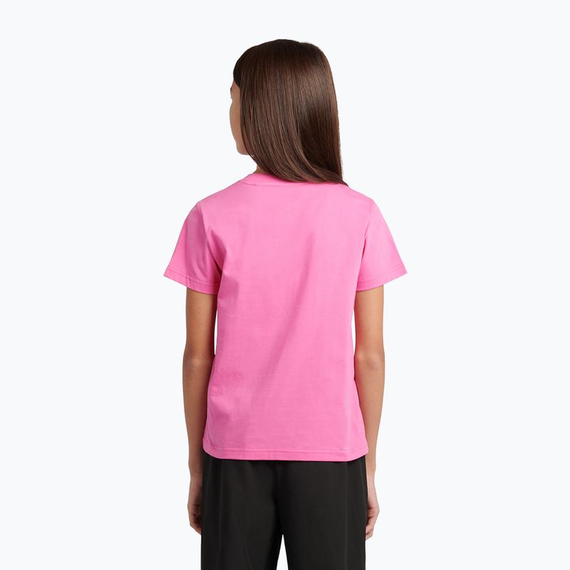 Kinder-Shirt New Balance Jersey Stacked Logo Tee pink satin 3