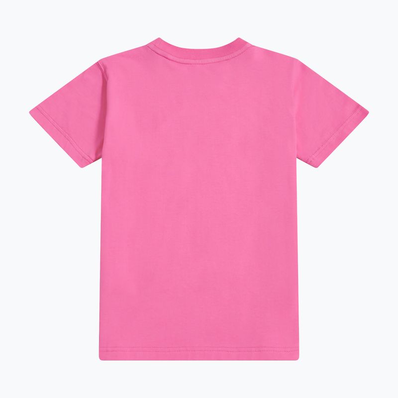 Kinder-Shirt New Balance Jersey Stacked Logo Tee pink satin 7