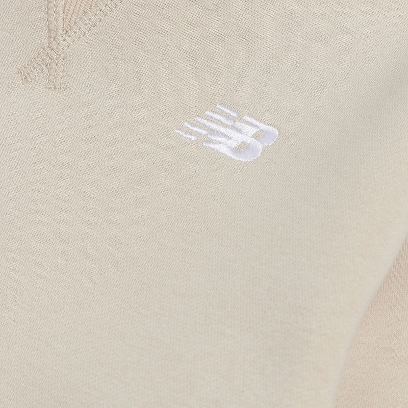 Kinder-Sweatshirt New Balance Brush Back Small Logo Hoodie timberwolf 3