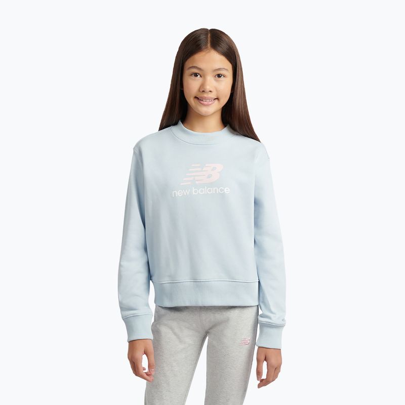 Kinder-Sweatshirt New Balance FT Stacked Logo Crew oxford blue 2