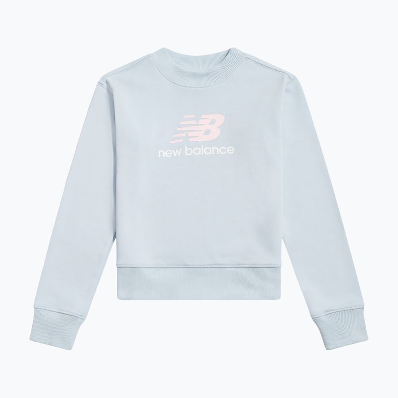 Kinder-Sweatshirt New Balance FT Stacked Logo Crew oxford blue 6