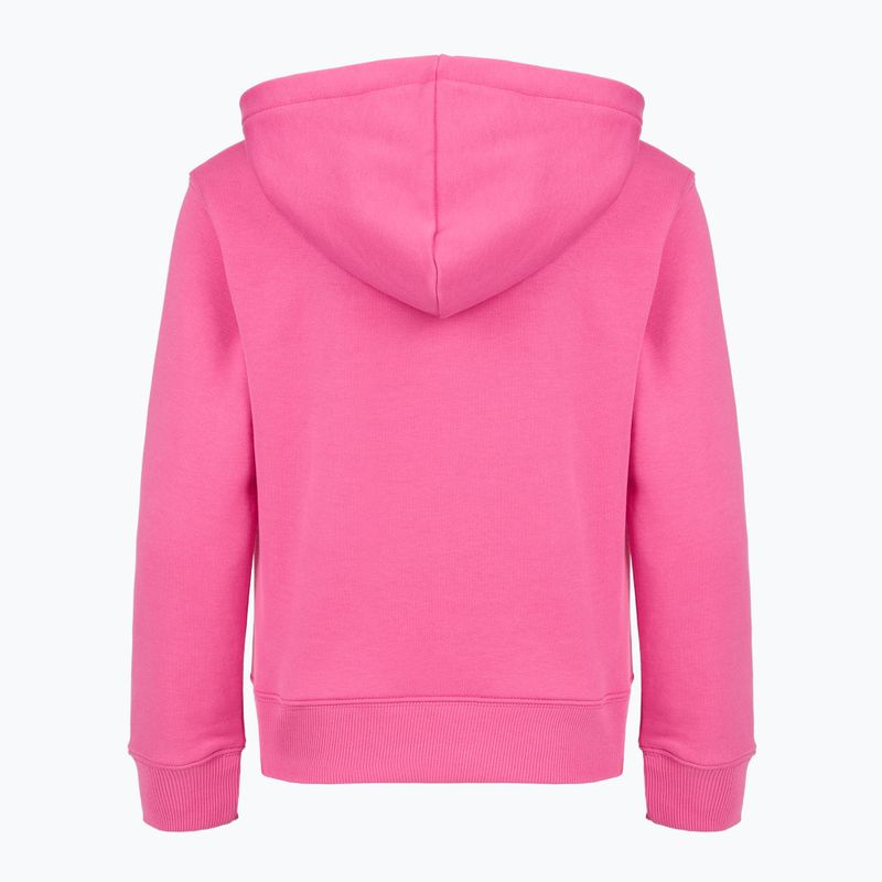 Kinder-Sweatshirt New Balance FT Stacked Logo Hoodie pink satin 8