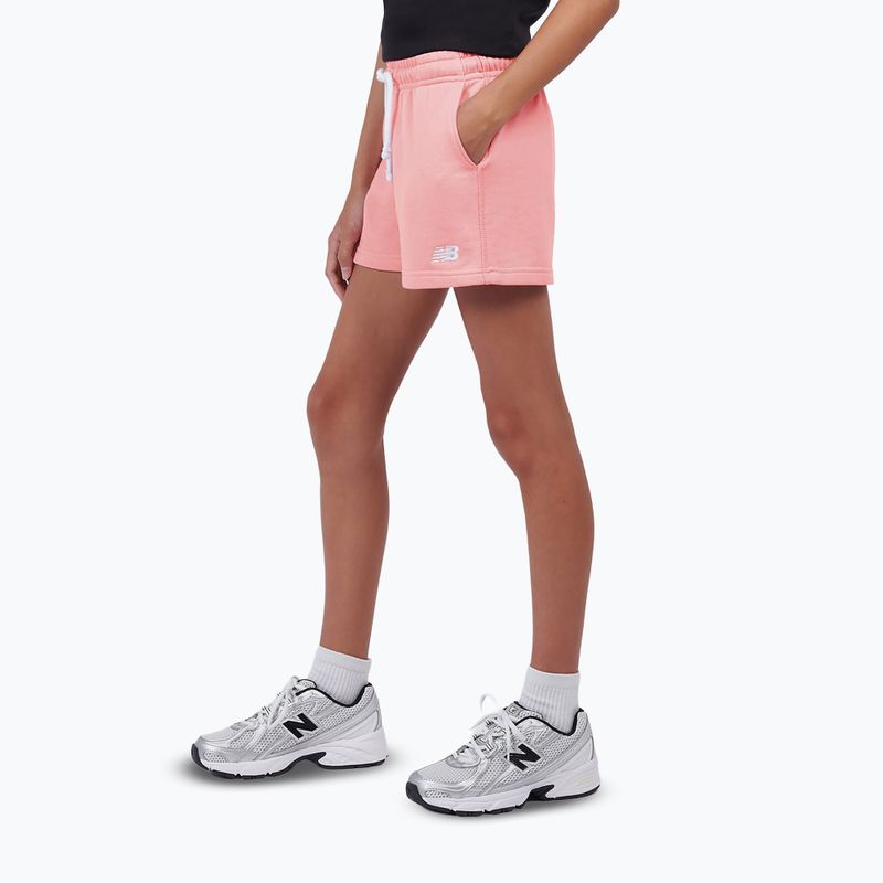 Kindershorts New Balance French Terry Small Logo double bubble 4