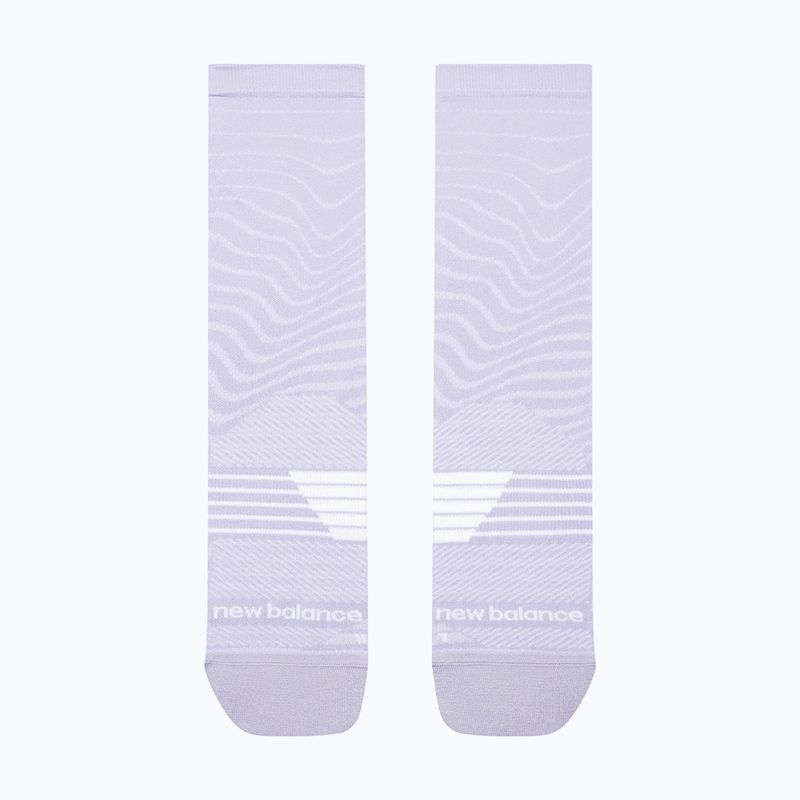 Socken New Balance Pro Run Cushion Crew smoked violet 2