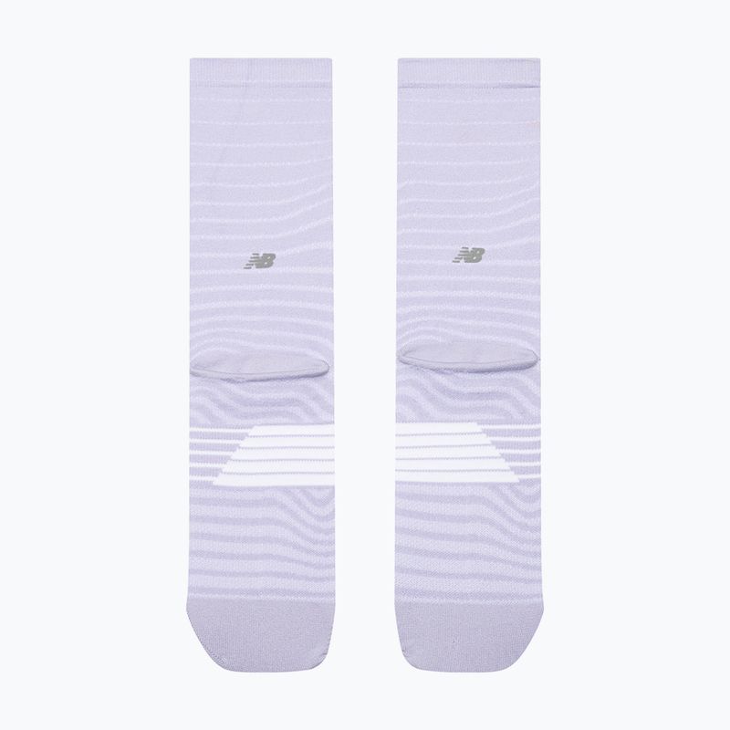 Socken New Balance Pro Run Cushion Crew smoked violet 3