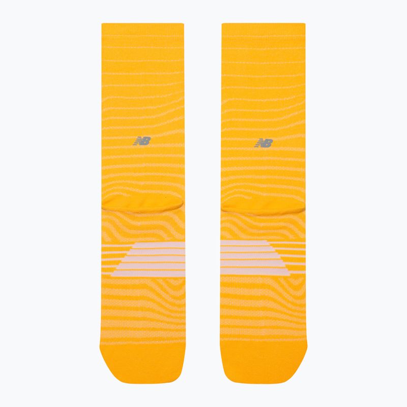 Socken New Balance Pro Run Cushion Crew satsuma orange 3