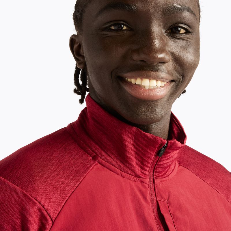 Lauf-Langarmshirt für Herren New Balance Athletics Heat Grid 1/2 Zip podium red 5