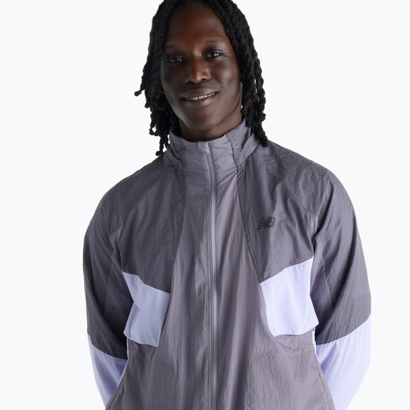Laufjacke für Herren New Balance Reflective RC Jacket off-line grey/smoked violet 4