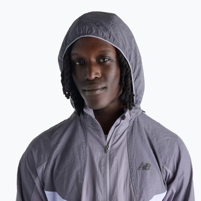Laufjacke für Herren New Balance Reflective RC Jacket off-line grey/smoked violet 5