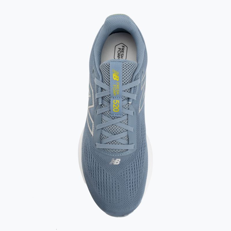 Herren-Laufschuhe New Balance Fresh Foam 520's V9 zinc blue/light arctic grey/silver metallic 5