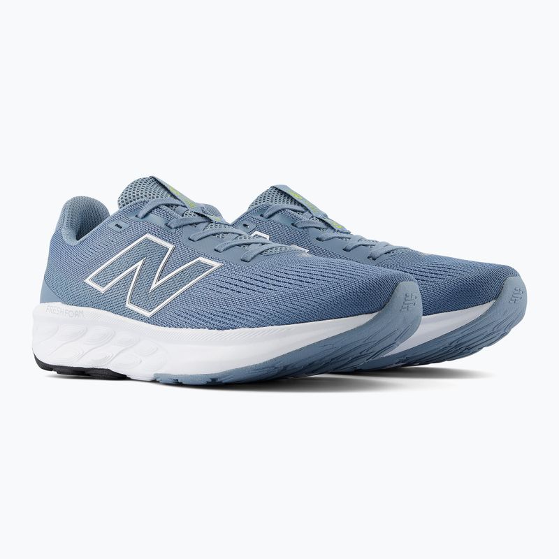 Herren-Laufschuhe New Balance Fresh Foam 520's V9 zinc blue/light arctic grey/silver metallic 4
