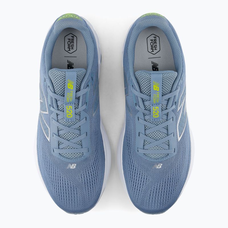 Herren-Laufschuhe New Balance Fresh Foam 520's V9 zinc blue/light arctic grey/silver metallic 7