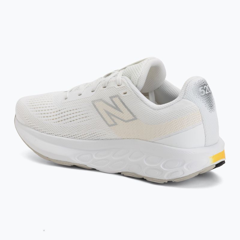 Herren-Laufschuhe New Balance Fresh Foam 520's V9 white/silver metallic/satsuma orange 3