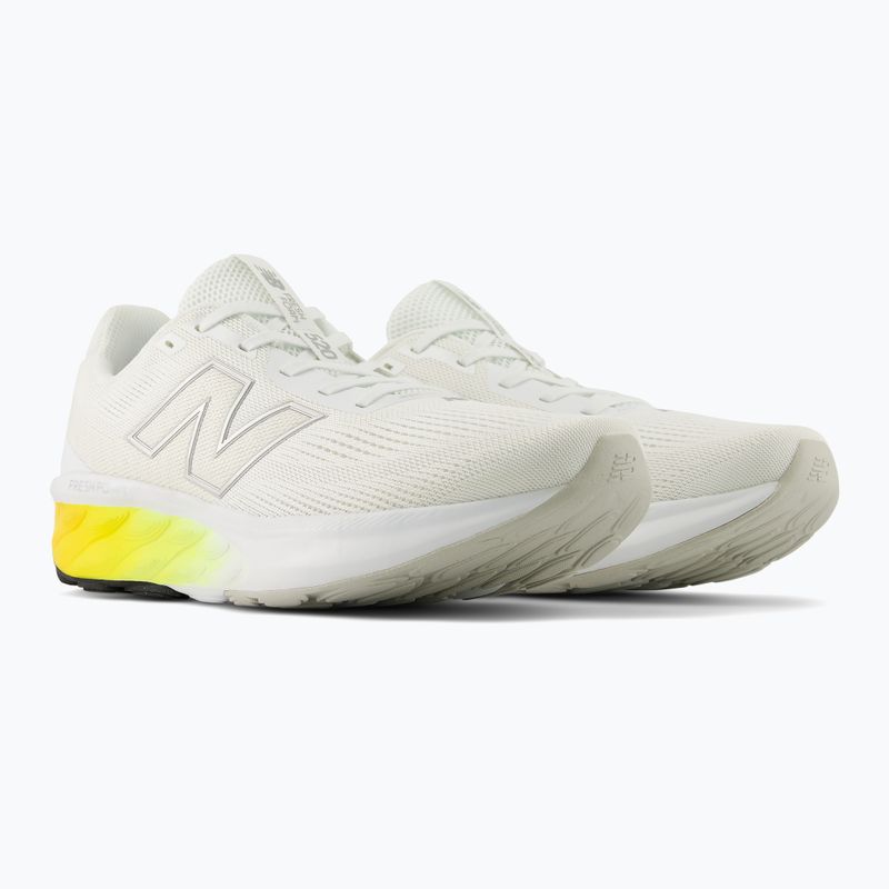 Herren-Laufschuhe New Balance Fresh Foam 520's V9 white/silver metallic/satsuma orange 4