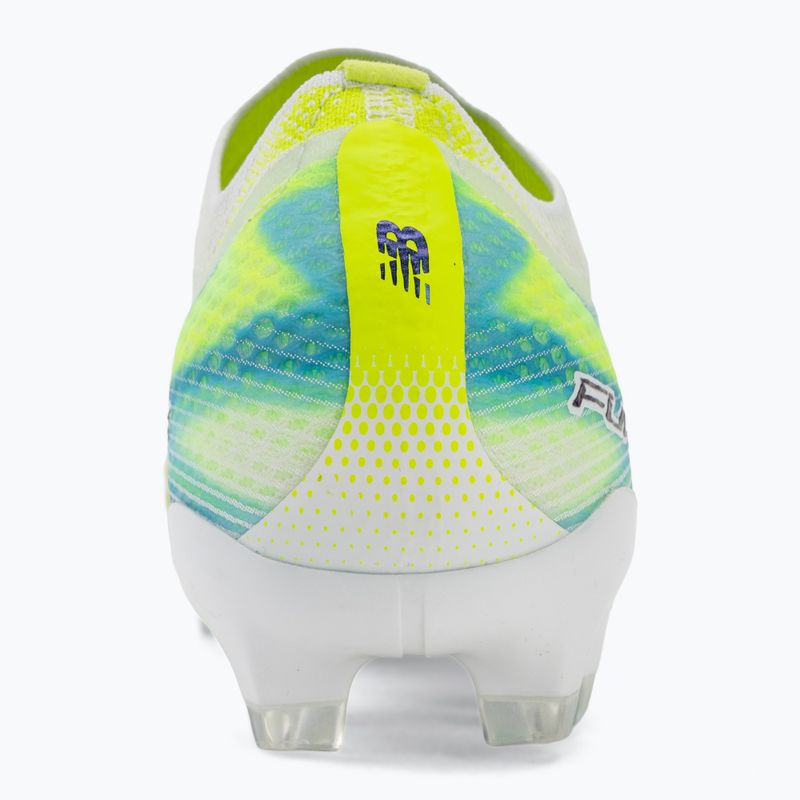Fußballschuhe New Balance Furon Elite V9 FG white/alkaline green 6