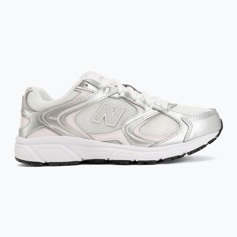 Schuhe New Balance Classic 408's V1 light silver metallic/pink salt 2