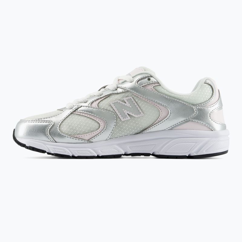 Schuhe New Balance Classic 408's V1 light silver metallic/pink salt 3