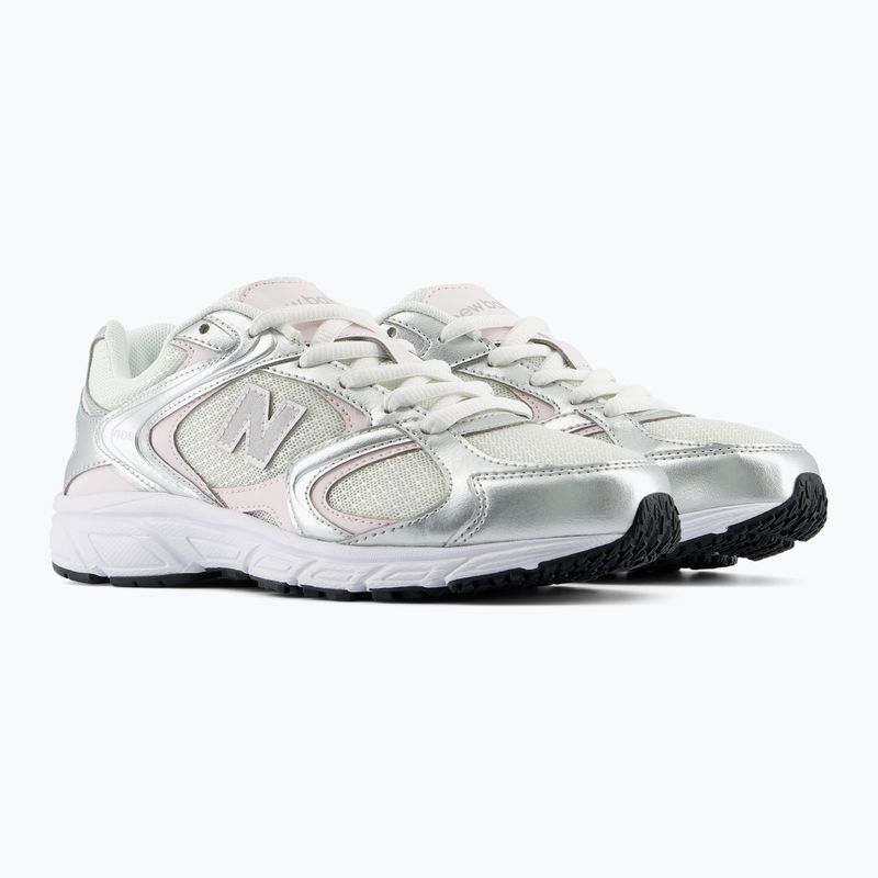 Schuhe New Balance Classic 408's V1 light silver metallic/pink salt 4