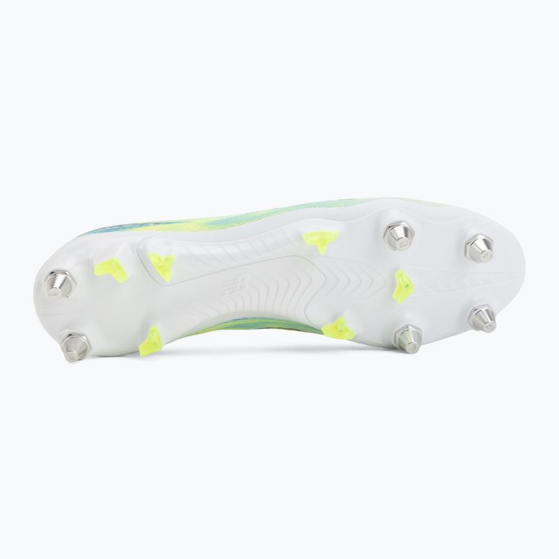 Fußballschuhe New Balance Furon Elite V9 SG white/alkaline green 4