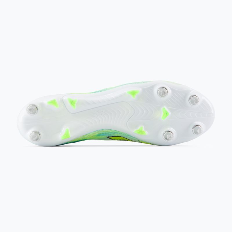 Fußballschuhe New Balance Furon Elite V9 SG white/alkaline green 4