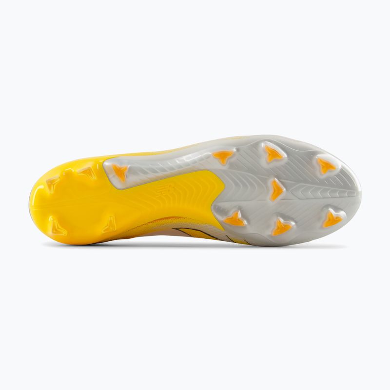 Fußballschuhe New Balance Furon Pro V9 FG fresh air/satsuma orange 5