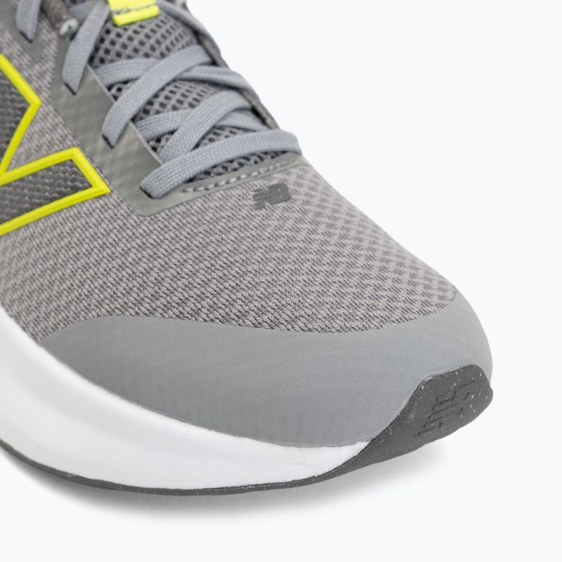 Kinder-Laufschuhe New Balance 520's Lace V9 grey matter/Ssate grey/alkaline green 7