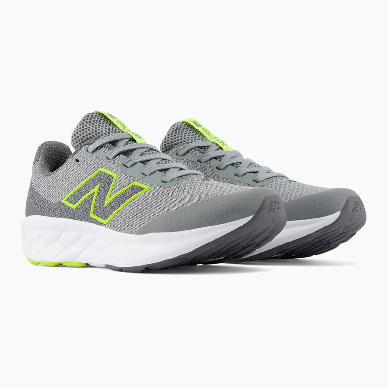 Kinder-Laufschuhe New Balance 520's Lace V9 grey matter/Ssate grey/alkaline green 4