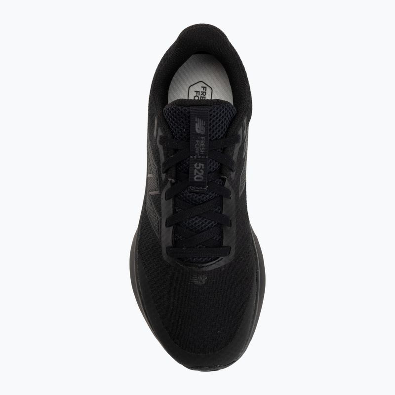 Kinder-Laufschuhe New Balance 520's Lace V9 black/black/black 5