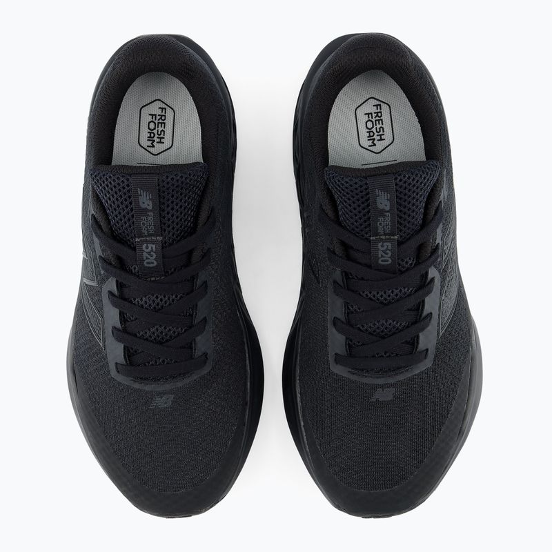 Kinder-Laufschuhe New Balance 520's Lace V9 black/black/black 7