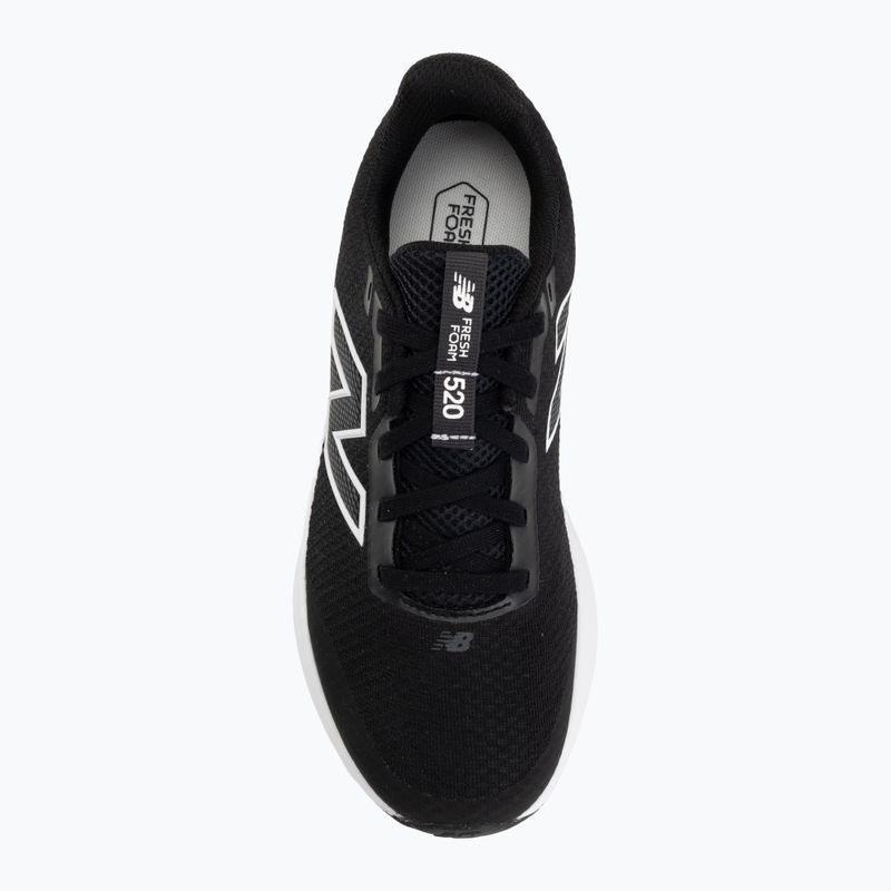 Kinder-Laufschuhe New Balance 520's Lace V9 black/white/black 5