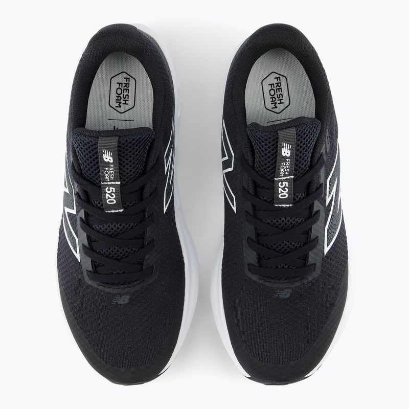 Kinder-Laufschuhe New Balance 520's Lace V9 black/white/black 7