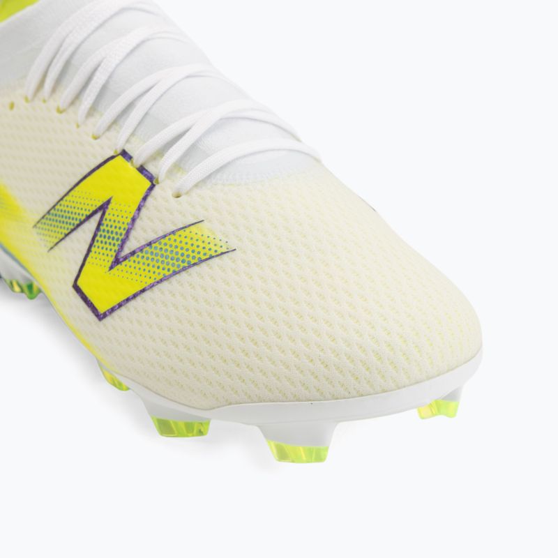 Fußballschuhe New Balance Furon Team V9 FG white/alkaline green 7