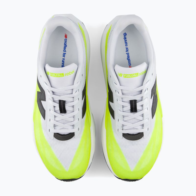Herren-Laufschuhe New Balance FuelCell Rebel V5 fresh air/alkaline green 5