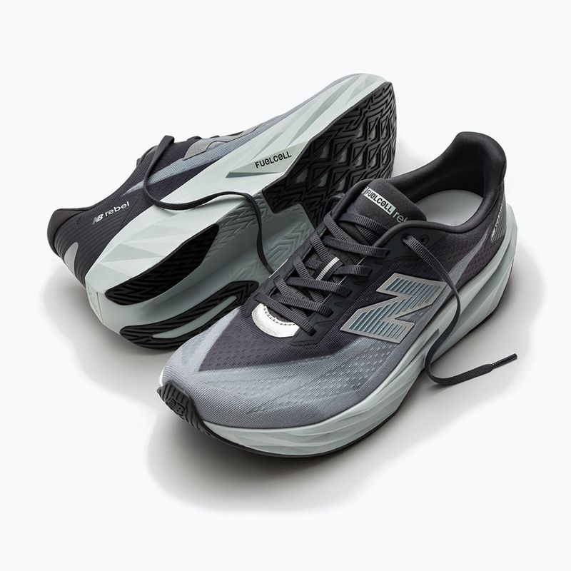 Herren-Laufschuhe New Balance FuelCell Rebel V5 magnet/light zinc blue 2