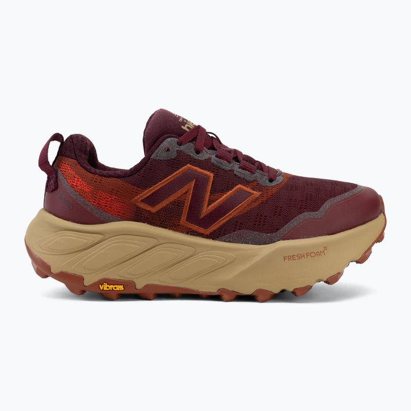 Herren-Laufschuhe New Balance Fresh Foam X Hierro V9 mulled wine/neo flame 2