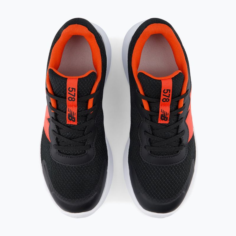 Kinderschuhe New Balance 578's V1 black/neo flame 7