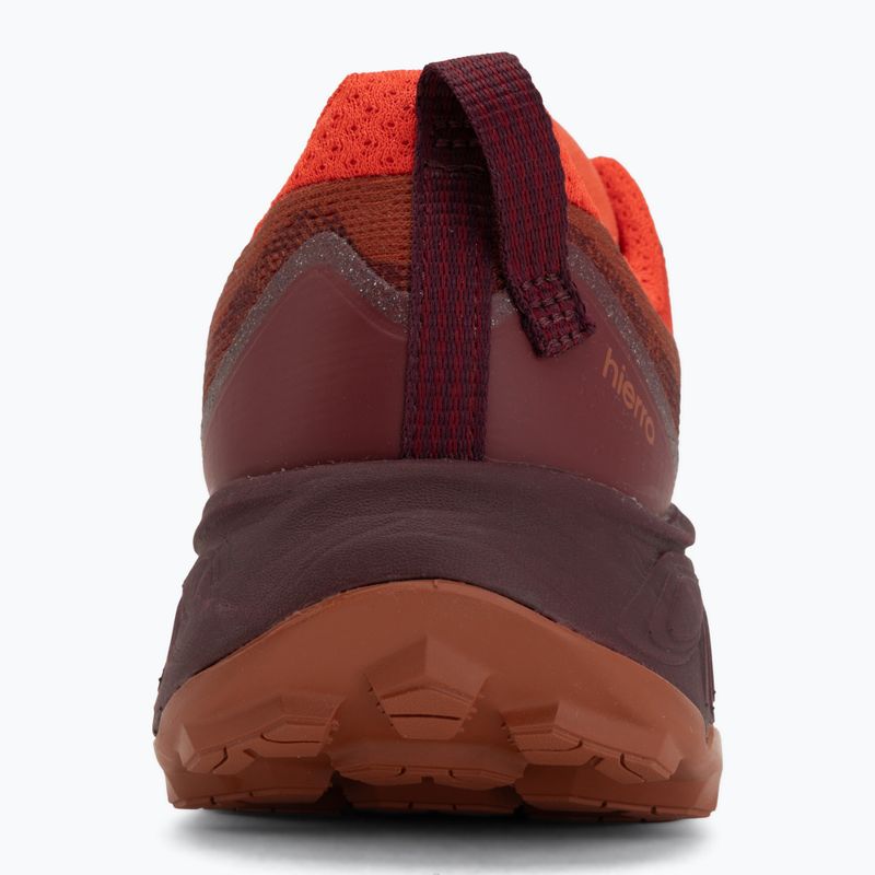 Herren-Laufschuhe New Balance Fresh Foam Hierro V9 neo flame/mulled wine 6