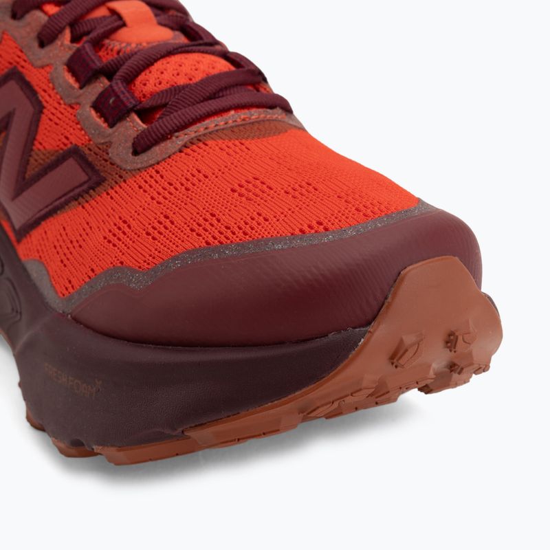 Herren-Laufschuhe New Balance Fresh Foam Hierro V9 neo flame/mulled wine 7