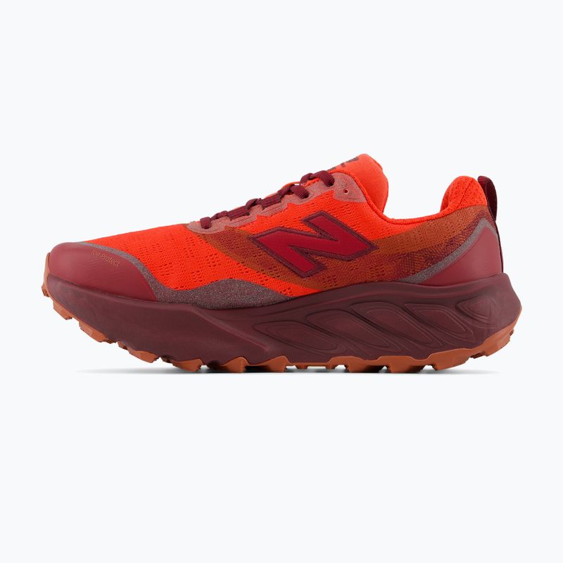 Herren-Laufschuhe New Balance Fresh Foam Hierro V9 neo flame/mulled wine 3