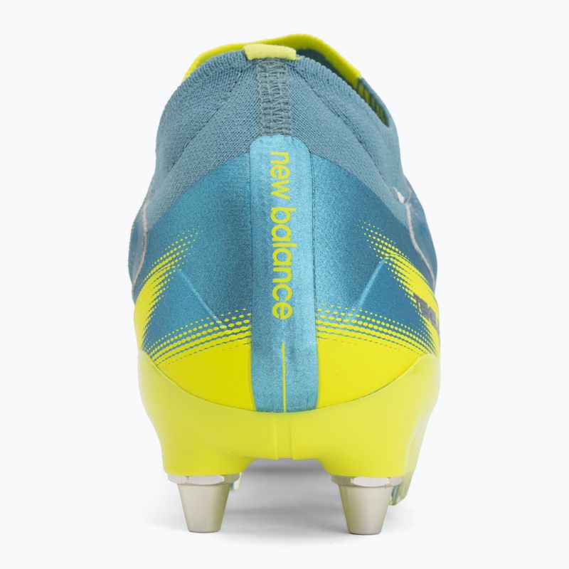 Fußballschuhe New Balance Tekela Elite Low V5 SG metallic blue/alkaline green/team navy 6