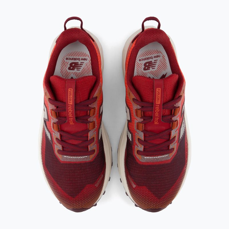 Laufschuhe für Damen New Balance Rebel V1 podium red/neo flame 7