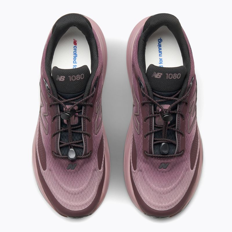 Laufschuhe für Damen New Balance 1080's V15 cherry leather/fast track 5