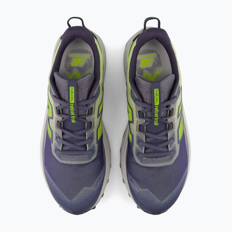 Herren-Laufschuhe New Balance Rebel Trail V1 arctic grey/alkaline green 4
